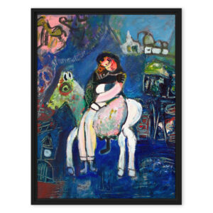 Two Lovers on Horseback