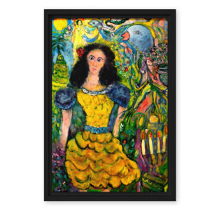 Woman in a Garden